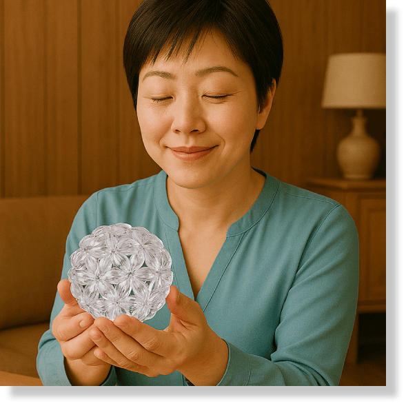 所有する喜びと眺める癒し